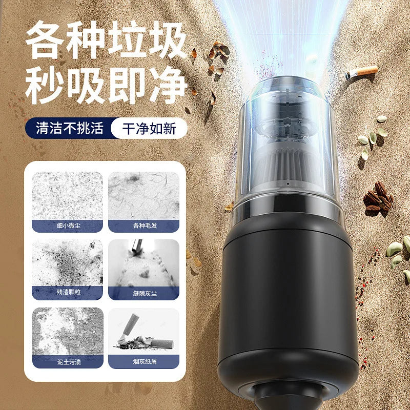 New 5in1 Blow High Power Portable Hand Vacuum Cleaner Multi-Purpose Ergonomic Design Plastic for Home Office Car Window